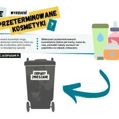 Gdzie wyrzucić przeterminowane kosmetyki? Większość, jak kremy czy tusze, do odpadów zmieszanych. Nie wyrzucaj ich do środowiska!