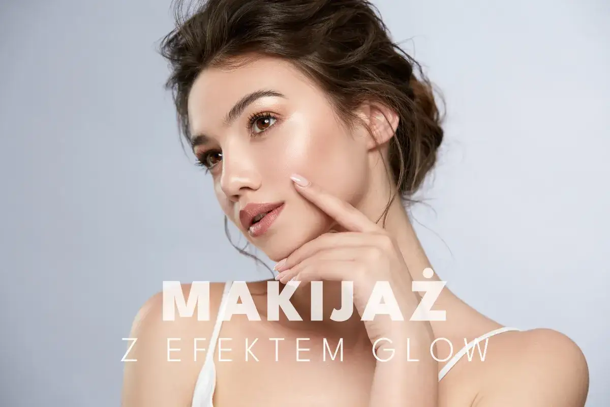 Delikatny makijaż z efektem glow, który subtelnie podkreśla urodę i rozświetla twarz.